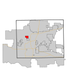 Oklahoma County Oklahoma Incorporated and Unincorporated areas The Village highlighted